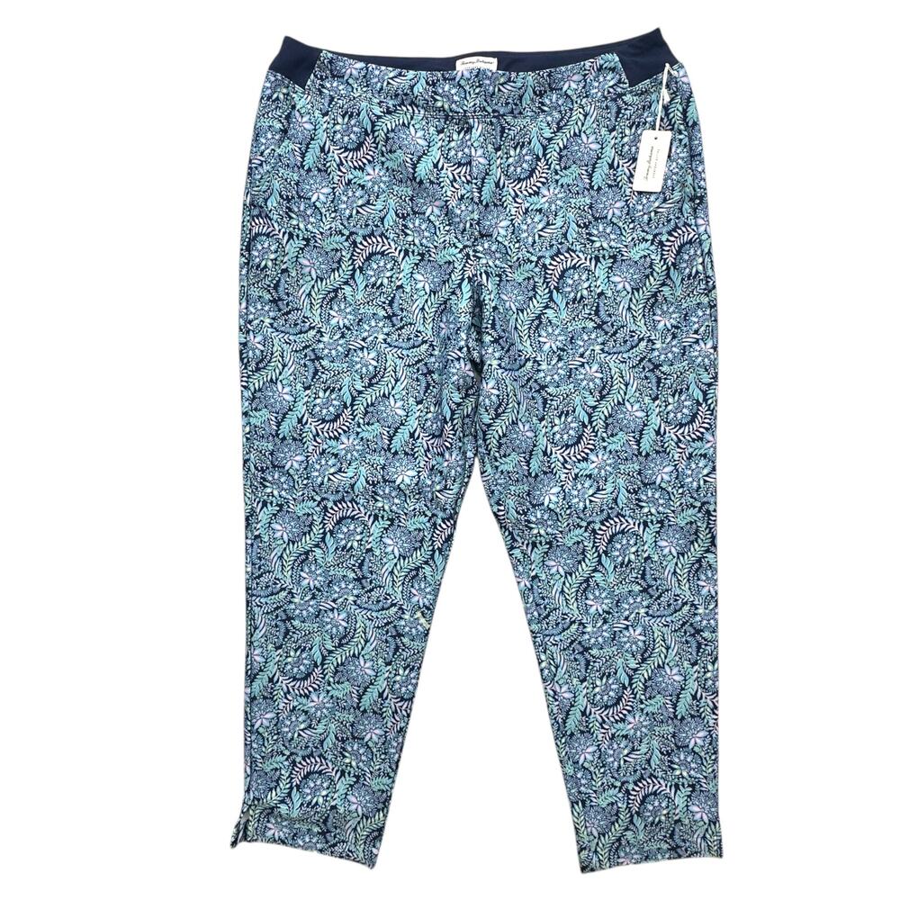 Tommy Bahama Women's Everyday Active Ankle Pants XL Floral NWT